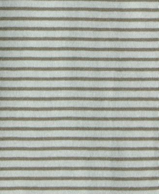 Baby Boys' Stripes and Dinosaur Scales Snap-Up Romper