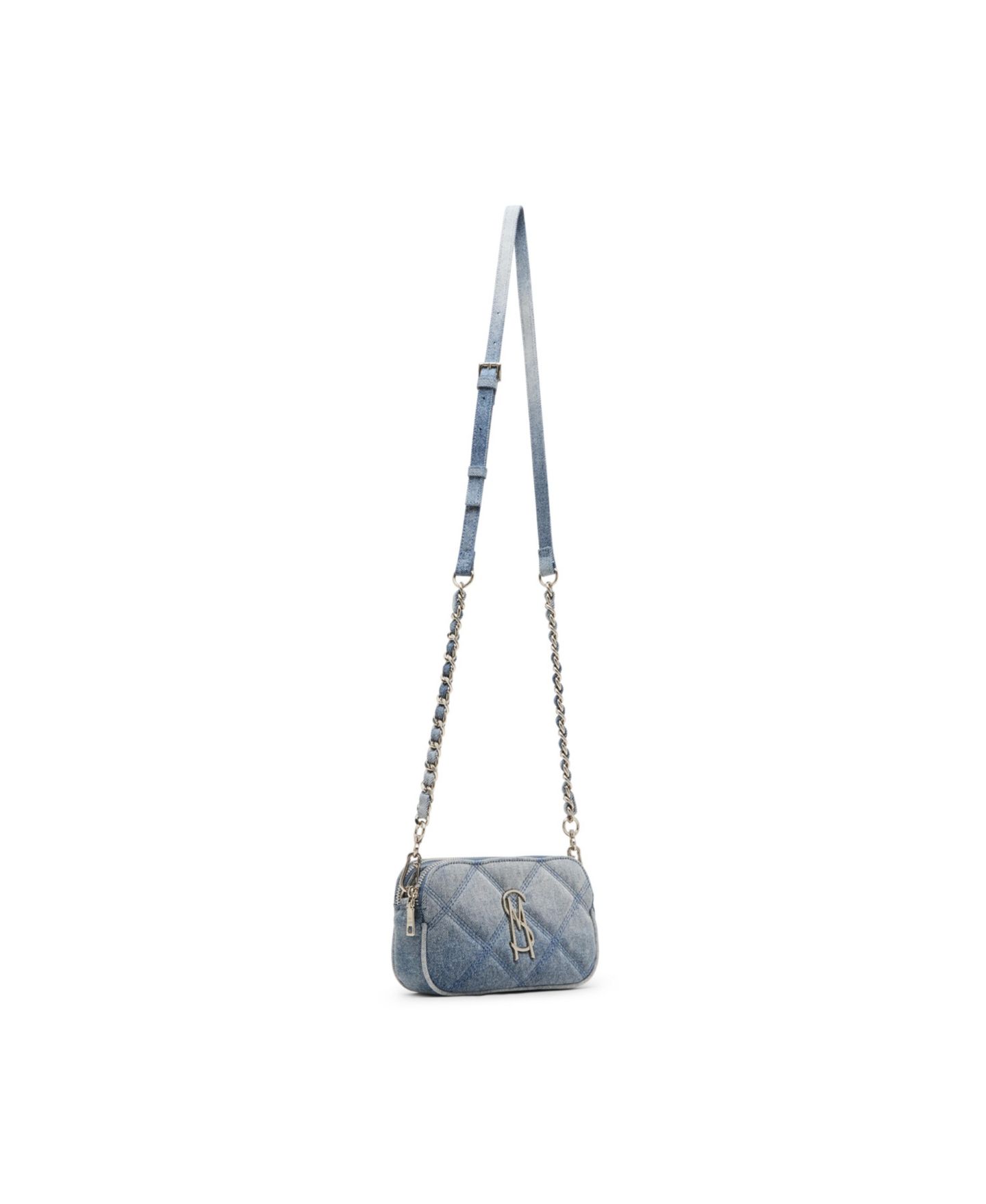 Женская сумка Steve Madden Bdaisy Quilted Crossbody, цвет: Светлый джинсовый — фото 3