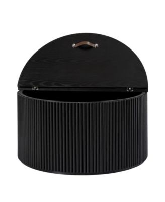 wood Hilario Round Coffee Table