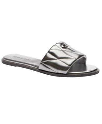 Women's Holly Signature Jacquard Slip-On Slide Sandals