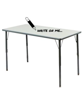 Whiteboard Activity Table Black Edge