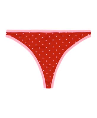 GapBody Women's Cotton Stretch Thong Underwear GPW00283