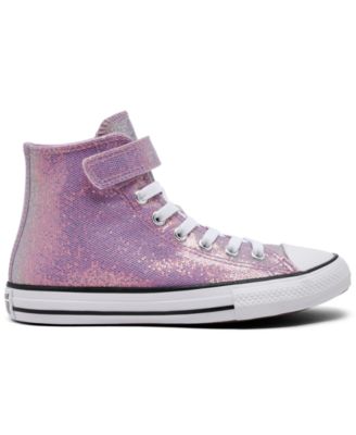Little Girls Chuck Taylor All Star Glitter Casual Sneakers from Finish Line