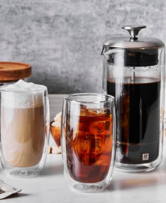 Zwilling J.a. Henckels Sorrento Double Wall Glassware Collection In Transparent