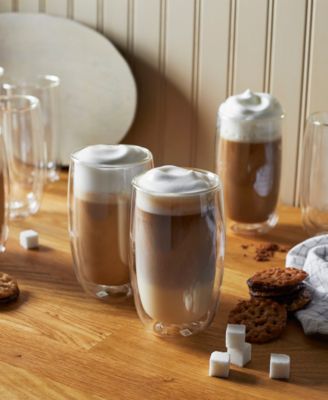 Sorrento Double Wall Latte Glasses, Set of 2
