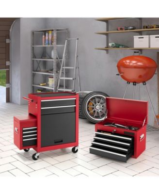 6-Drawer Tool Chest with Heightening Cabinet.