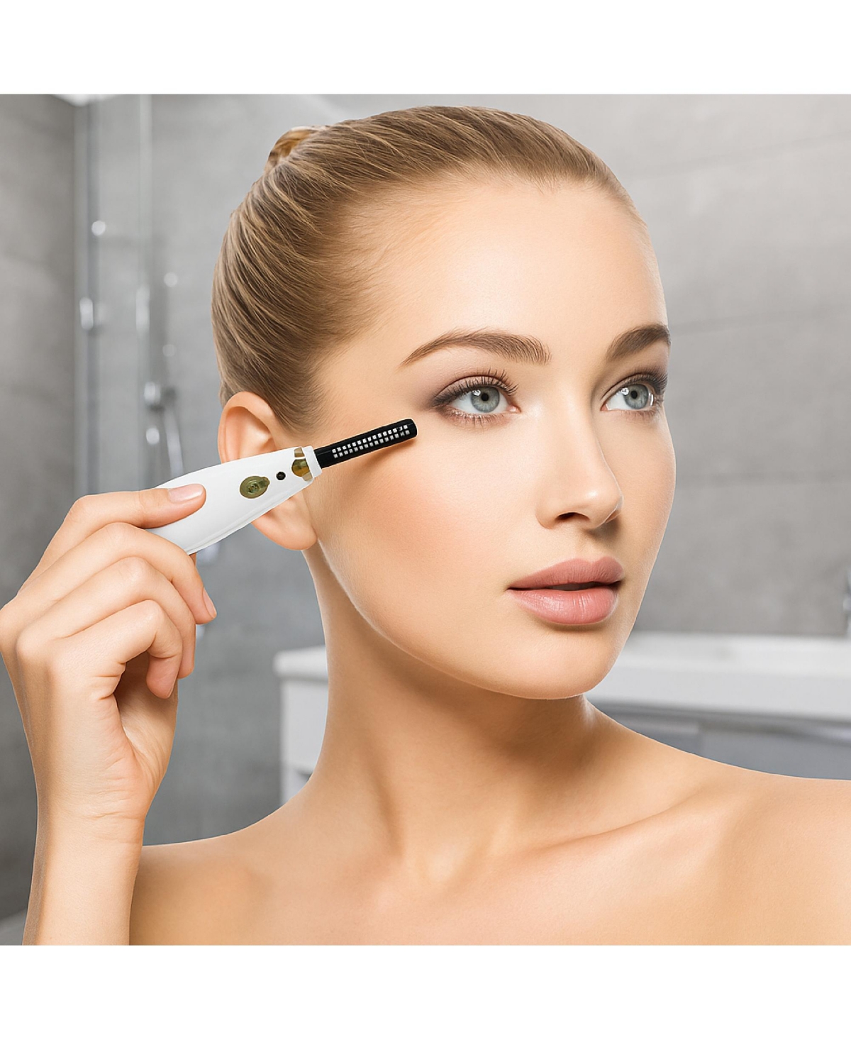 Pursonic Rechargeable Heated Eyelash Curler with Comb