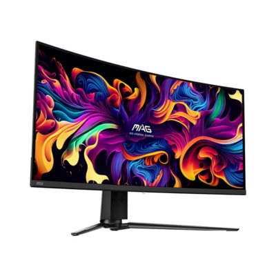 MAG 321CUP QD-OLED 31.5" 16:9 4K Ultra HD 165Hz Curved HDR Gaming Monitor, Metallic Black