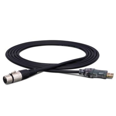 10' (3m) Tracklink Microphone XLR Female to USB Interface Cable