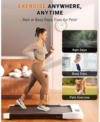 Superun 15.55*35.43 inches 2.5 Horse Power Walk Pad 250 LBS Max weight capacity