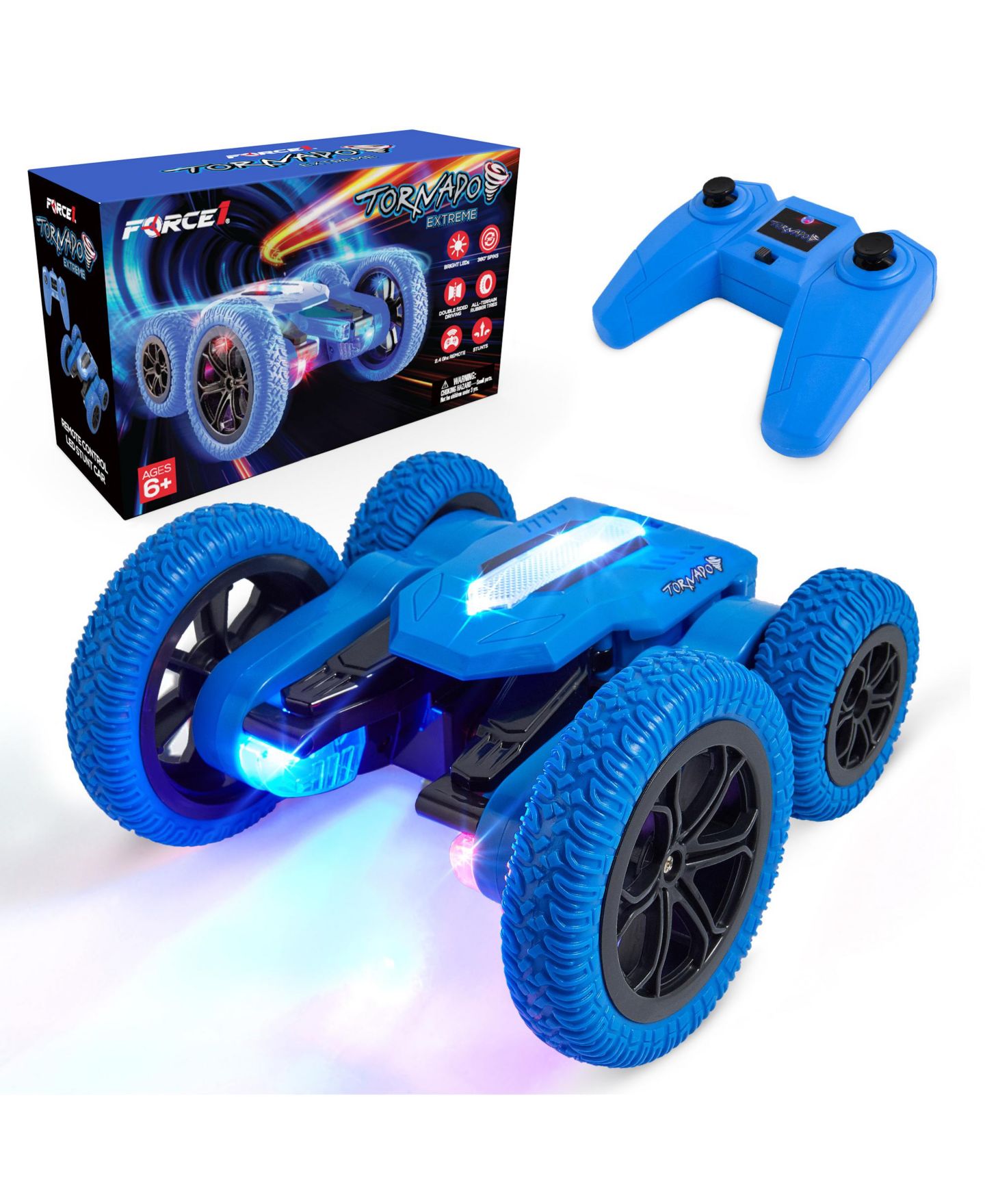 Детская игрушка USA Toyz Tornado Extreme Rechargeable 360-Degree Flip RC Car — фото 4