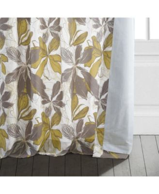 Sunny Day Floral Printed Cotton Room Darkening Curtain