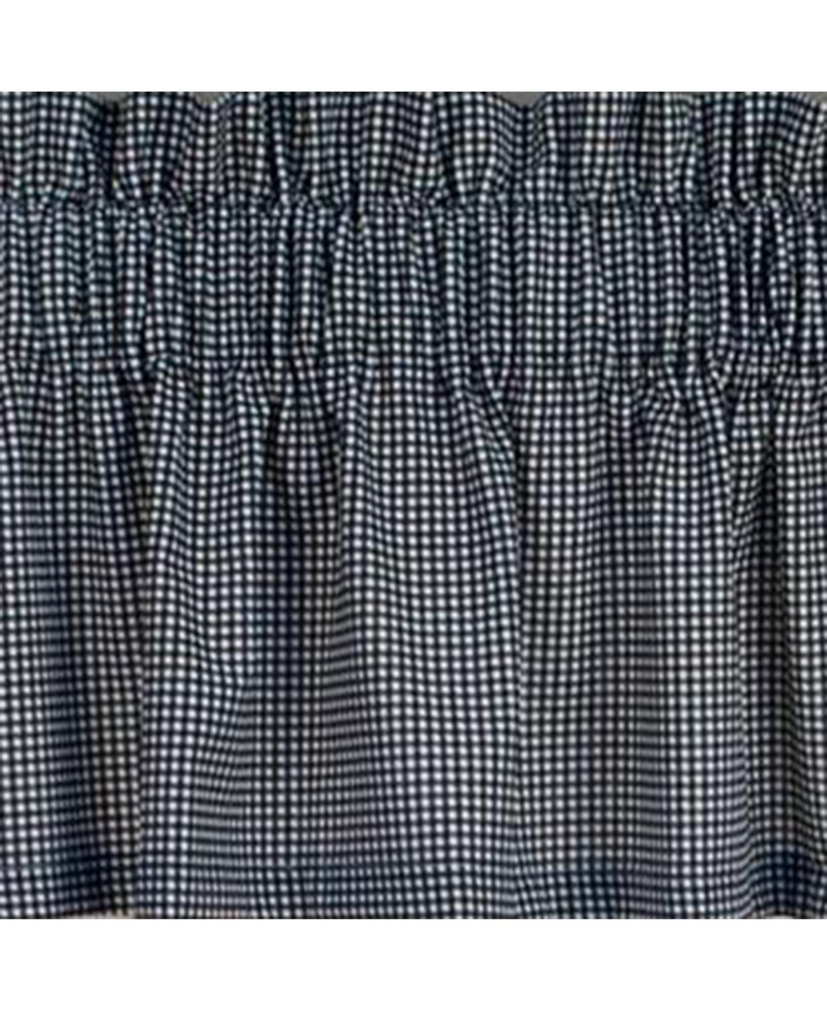 Ellis Curtain Logan Check High Quality Water Proof Room Darkening Blackout Tailored Window Valance