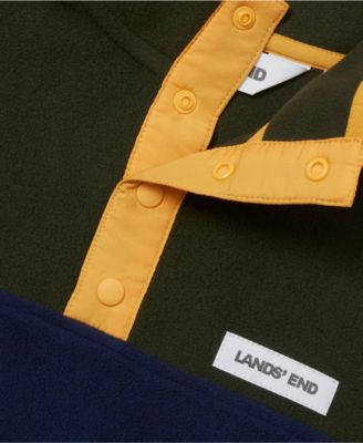 Girls Anyweather Fleece Snap Neck Pullover