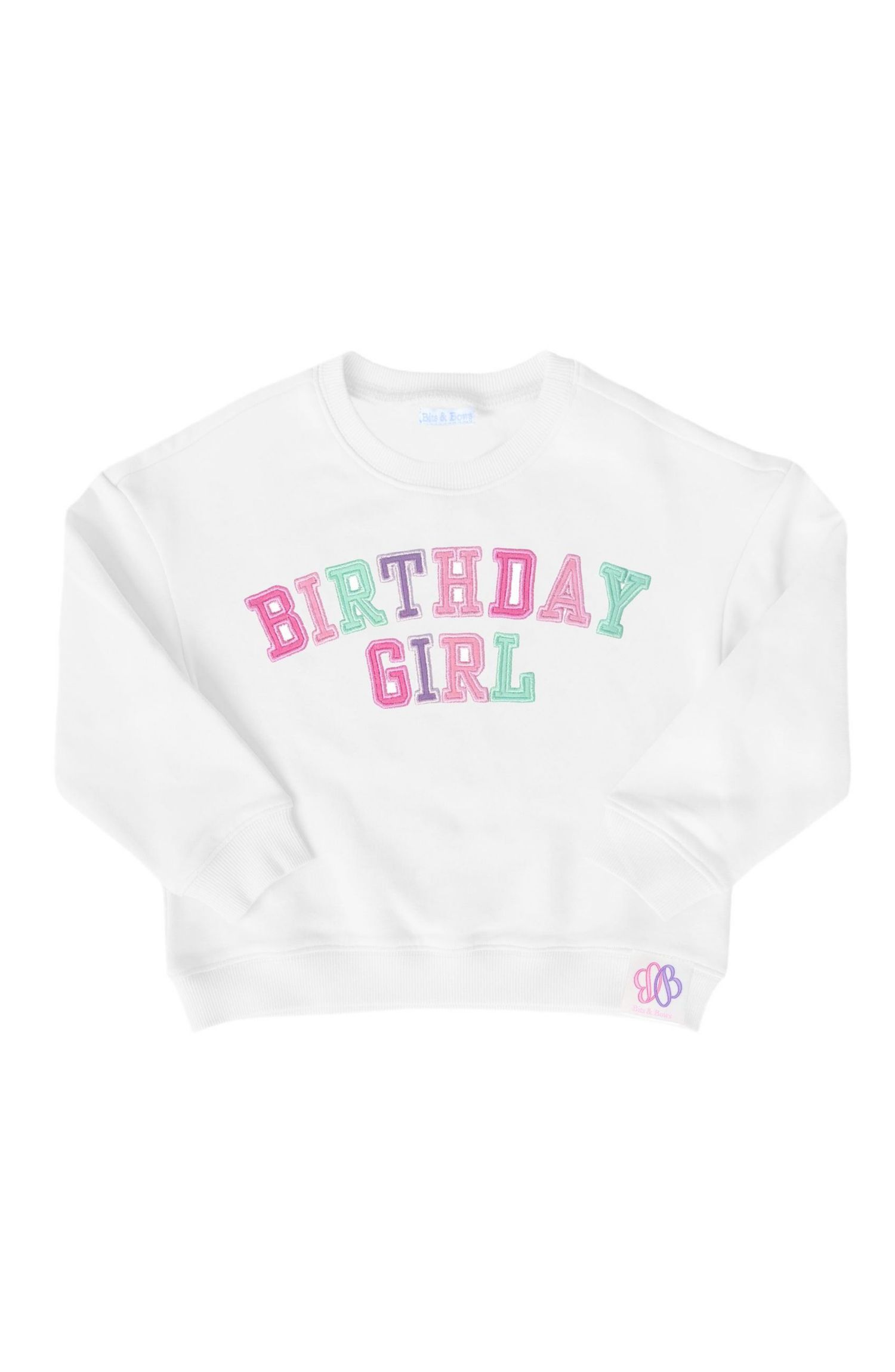 Little/Big Girls Birthday Girl Sweatshirt