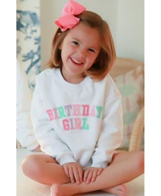 Baby Girls Birthday Sweatshirt