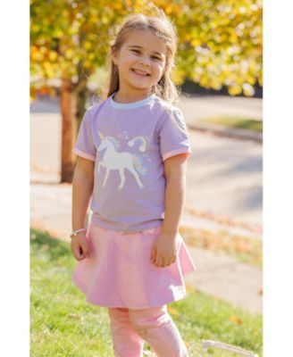 Toddler Girls Rainbow Unicorn T-Shirt