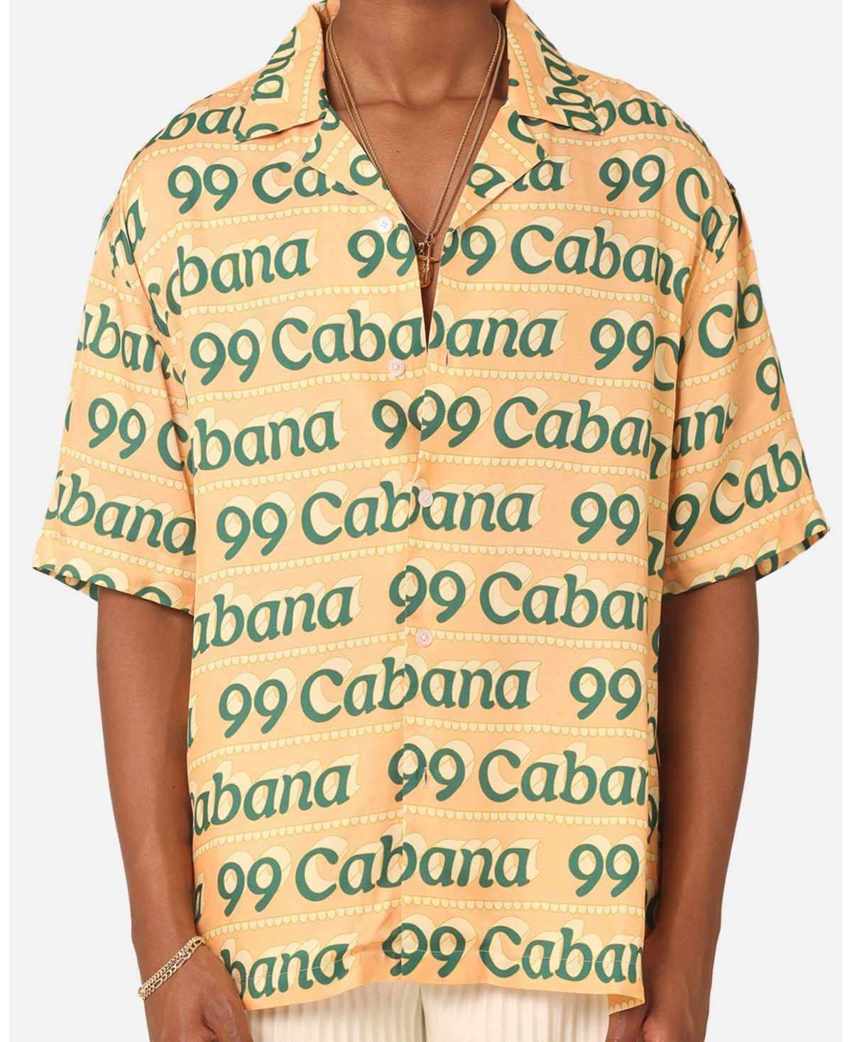 Loiter Men's 99 Cabana Logo Ss Button Up Shirts