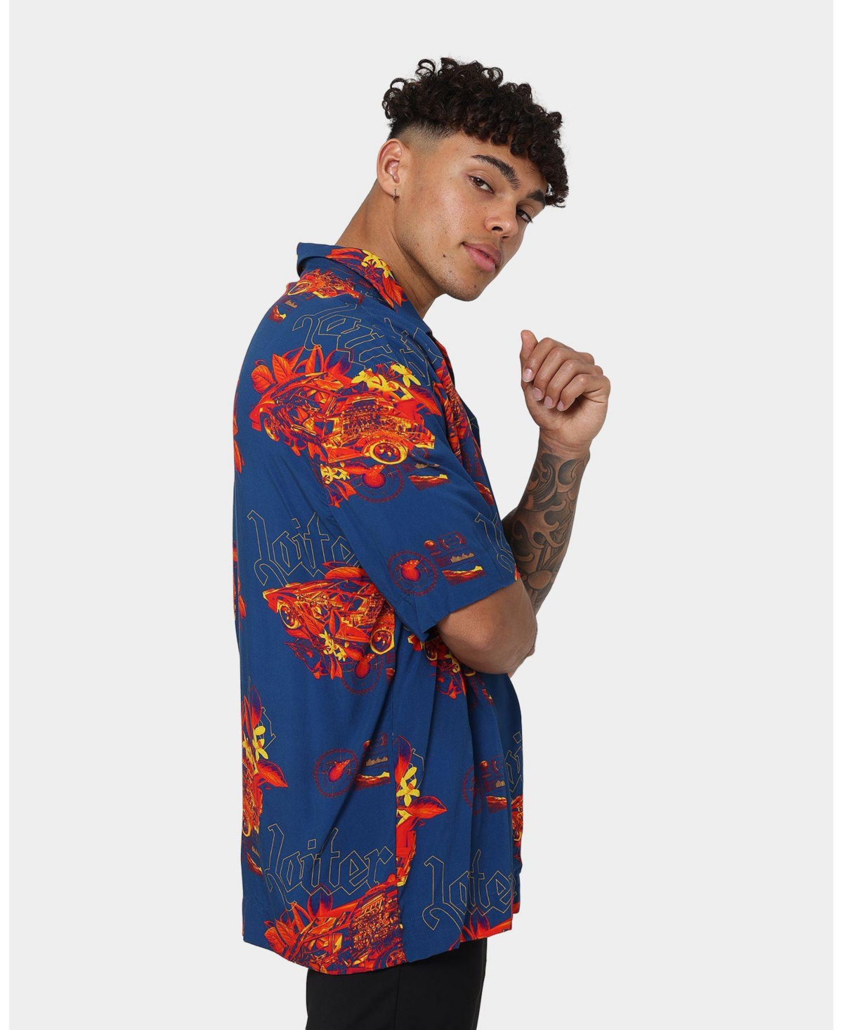 Loiter Men's Motorsport Ultra Button Up Shirt