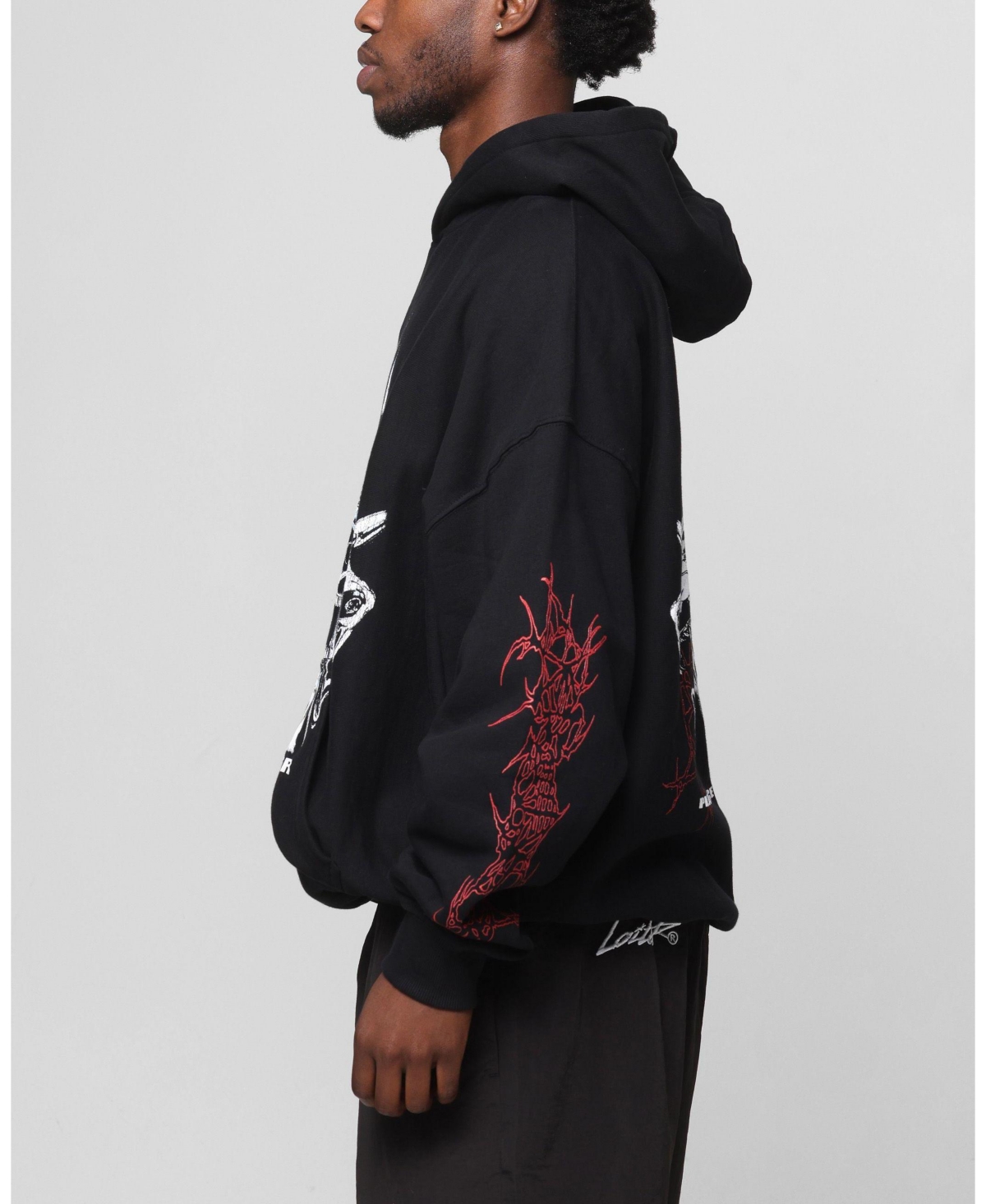 Loiter Men's Chrome Dogs Vintage Hood