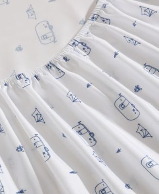 Travel Trailer Microfiber 3-Pc. Sheet Set, Twin XL