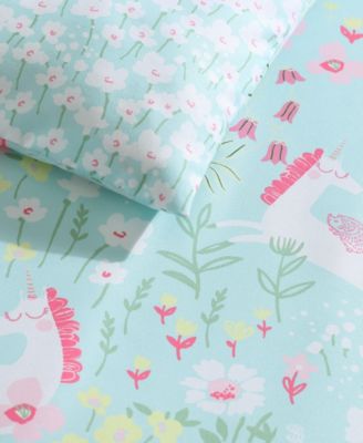 Magical Unicorns Microfiber 4-Pc. Comforter Set, Full/Queen