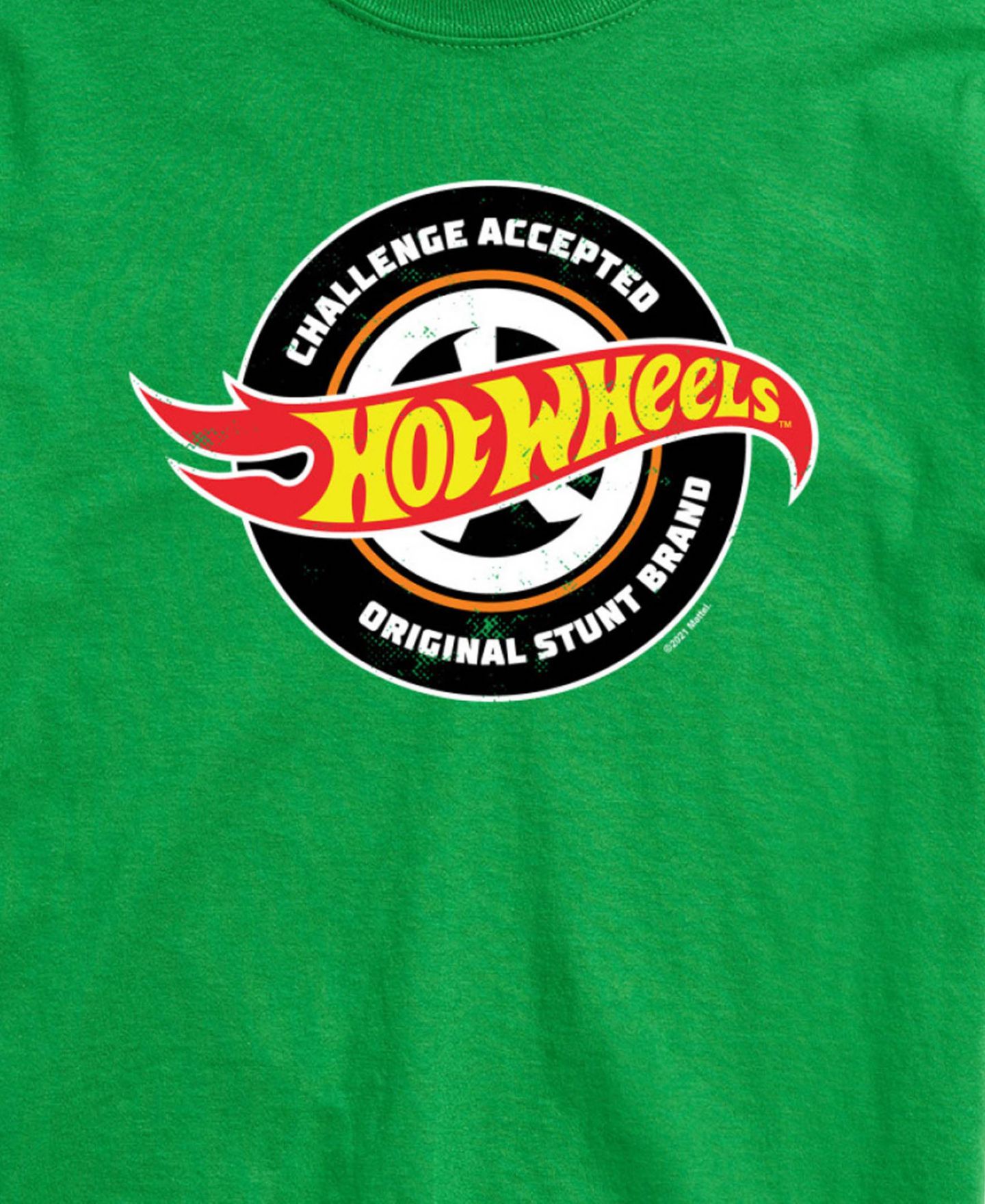 Мужская футболка AIRWAVES Hot Wheels Challenge Accepted Graphic, цвет: Зелёный — фото 2