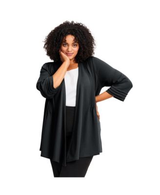 Plus Size Cascade Jacket