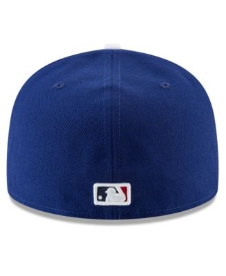 Men's Royal Los Angeles Dodgers 2025 World Series Side Patch 59FIFTY Fitted Hat