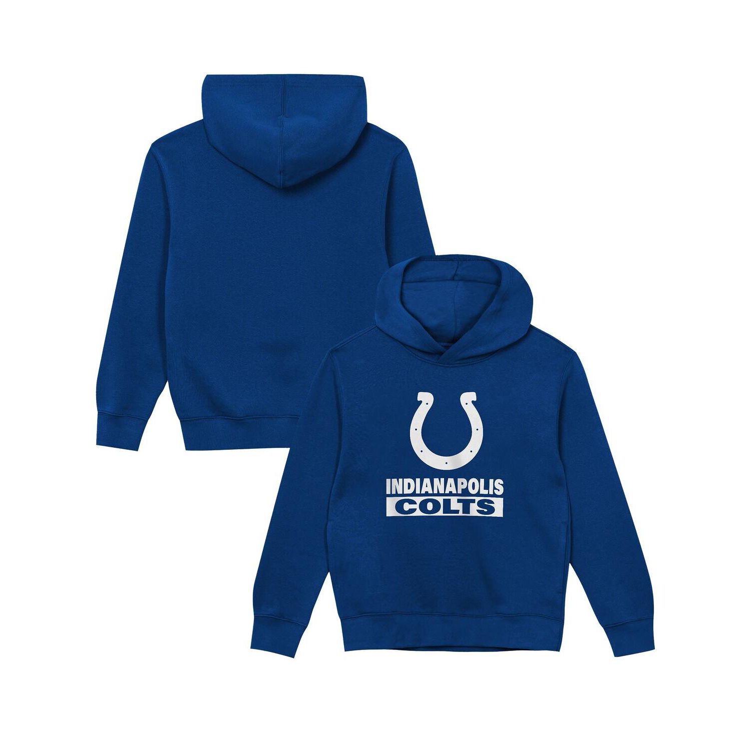 Toddler Royal Indianapolis Colts Back to Basics Hoodie