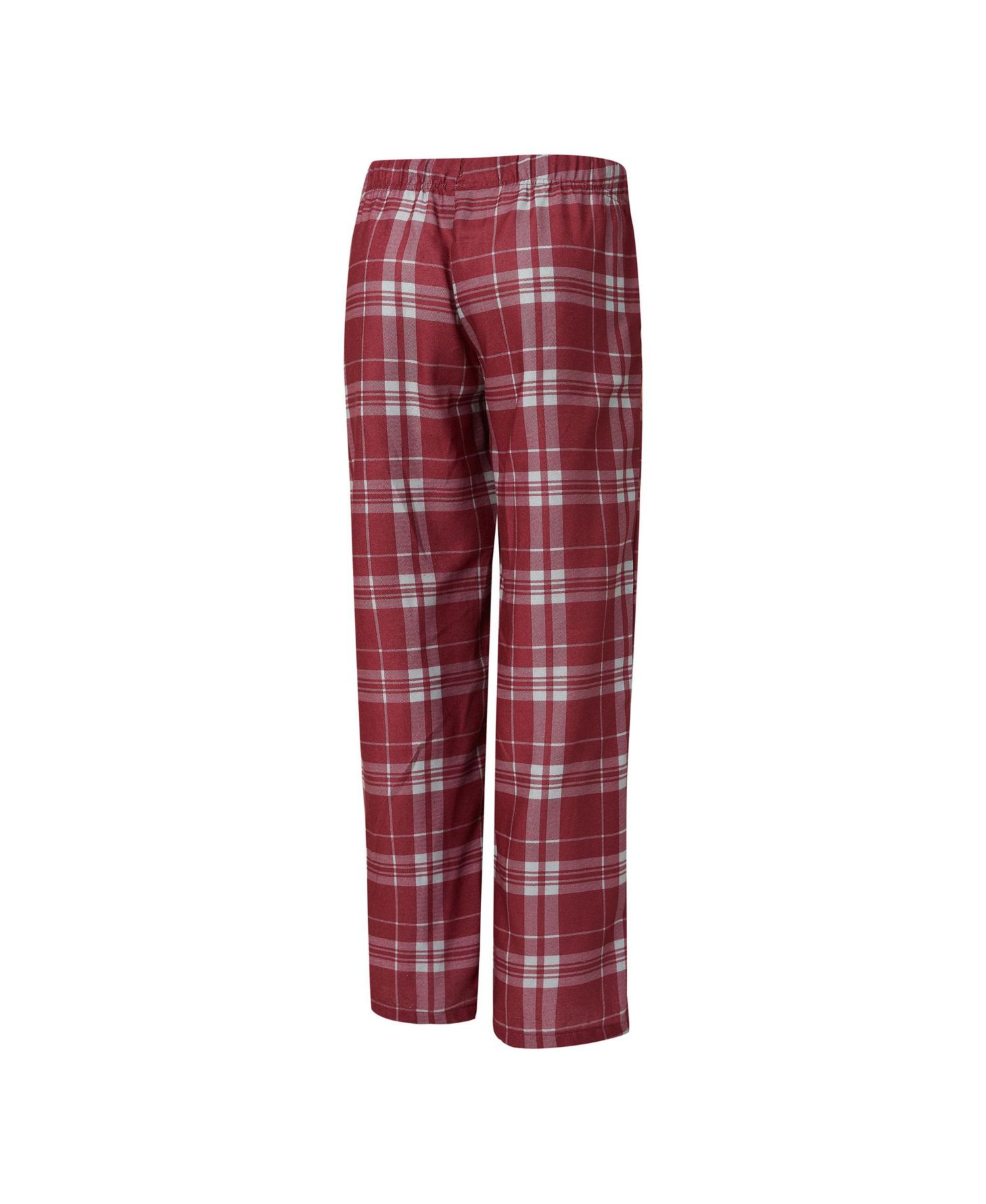 Women's 2-Piece Heather Gray/Burgundy Washington Commanders Regulate Plaid Tank Top and Pants Sleep Set
