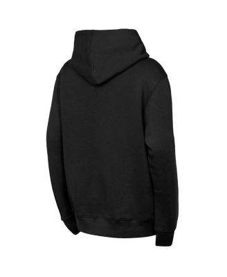 Big Boys and Girls Black New Orleans Saints Back to Basics Hoodie