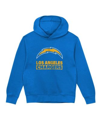 Preschool Powder Blue Los Angeles Chargers Back to Basics Hoodie