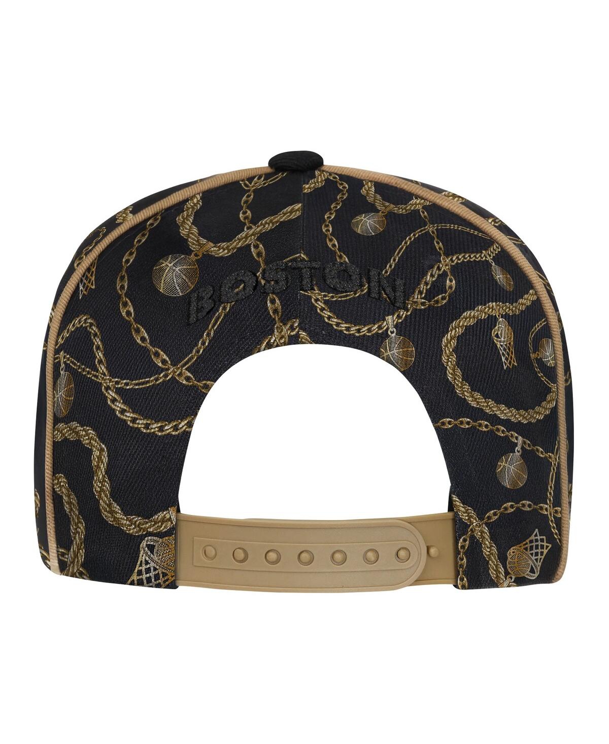 Outerstuff Big Boys and Girls Black Boston Celtics Street Hooper Snapback Hat