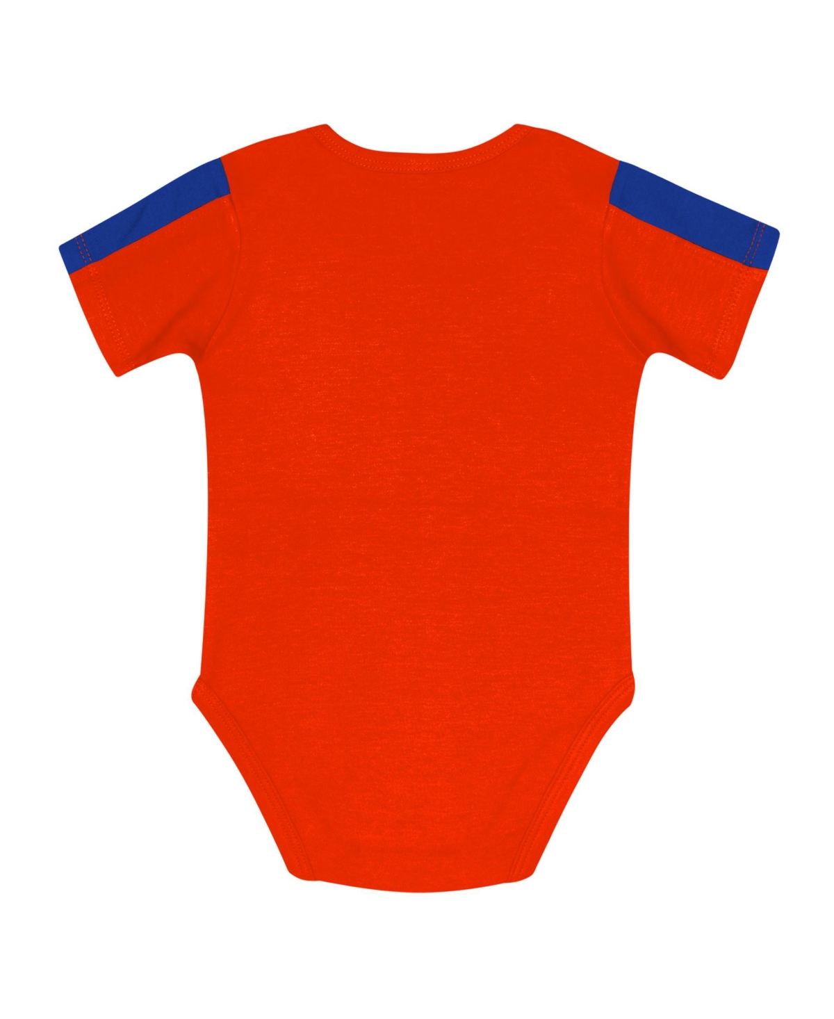 Outerstuff Baby Boys and Girls 3-Piece New York Mets Double Down Bodysuit Pants Set