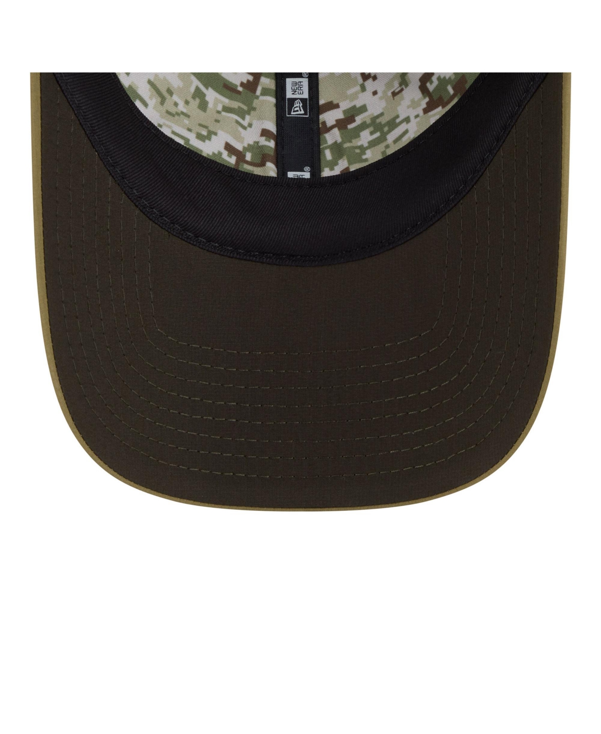 New Era Women's Green Baltimore Ravens 2025 Salute To Service Pony Tail Adjustable Hat In Green