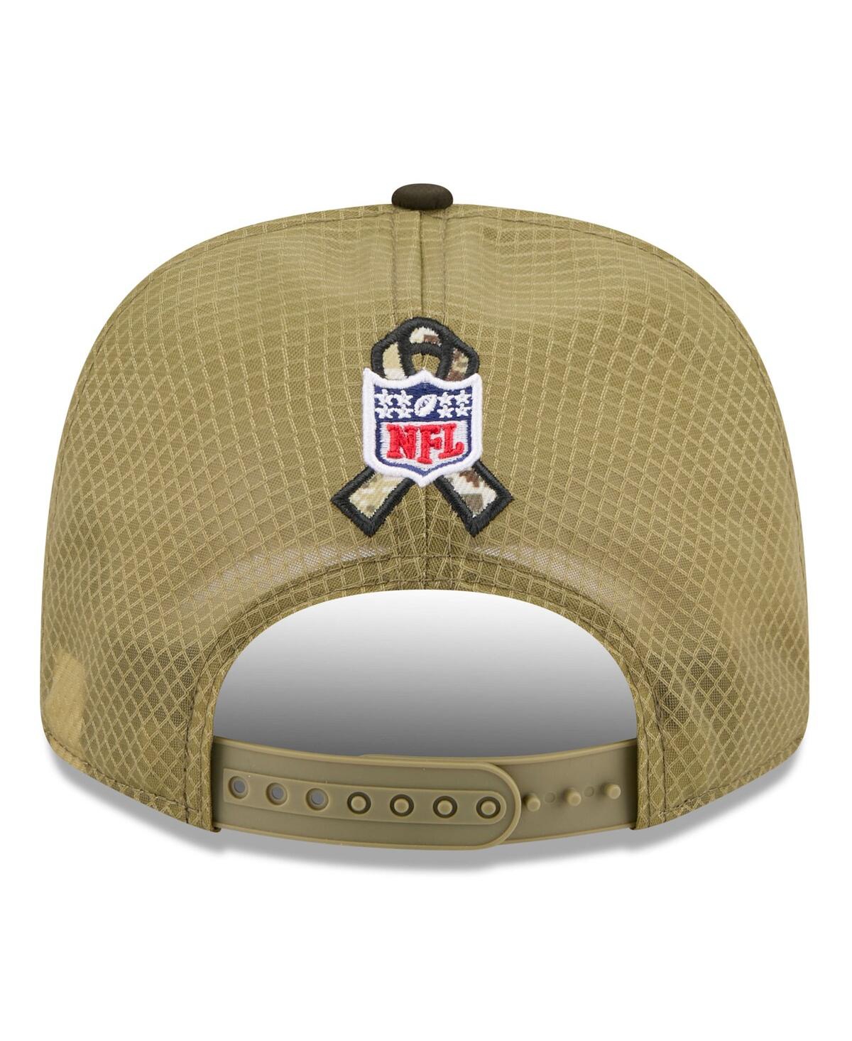 New Era Men's Green Cleveland Browns 2025 Salute to Service 9SEVENTY Adjustable Hat