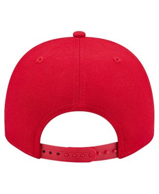 Men's Scarlet San Francisco 49ers Local Play A-Frame 9FIFTY Snapback Hat