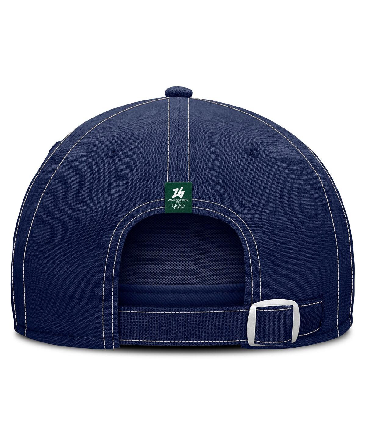 Fanatics Men's Navy/dark Green Milano Cortina 2026 Winter Olympics Friction Adjustable Hat In Blue