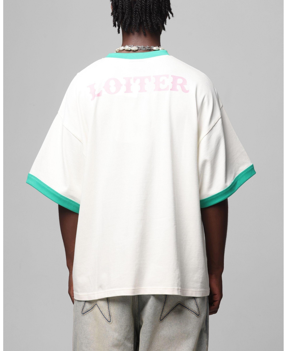 Loiter Men's Western Front Ringer T-Shirt