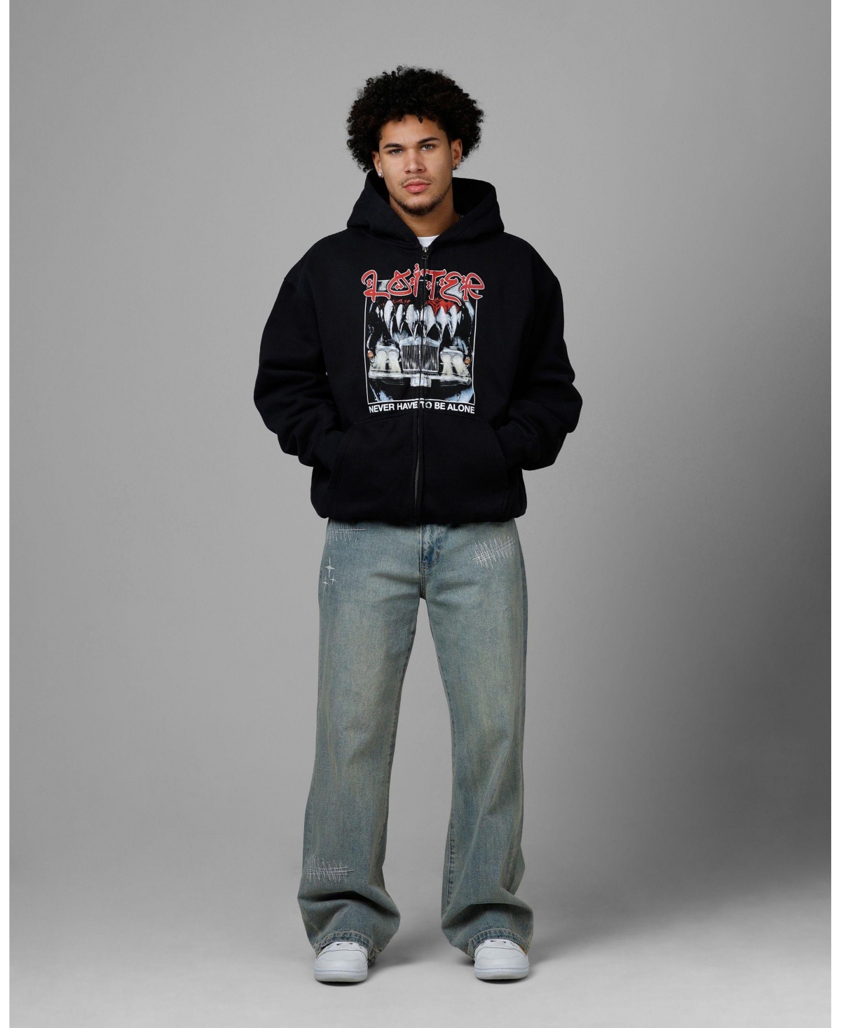 Loiter Men's Always And Forever Zip Hoodie