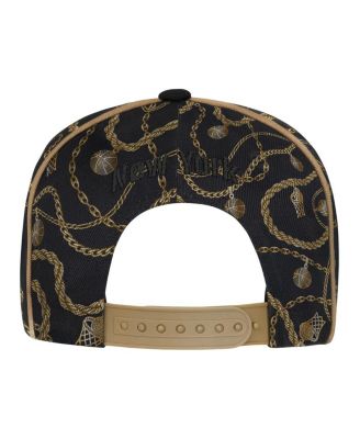 Big Boys and Girls Black New York Knicks Street Hooper Snapback Hat