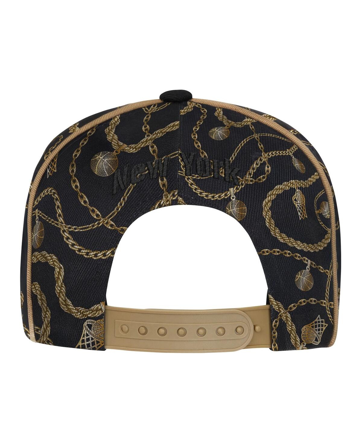 Outerstuff Big Boys and Girls Black New York Knicks Street Hooper Snapback Hat