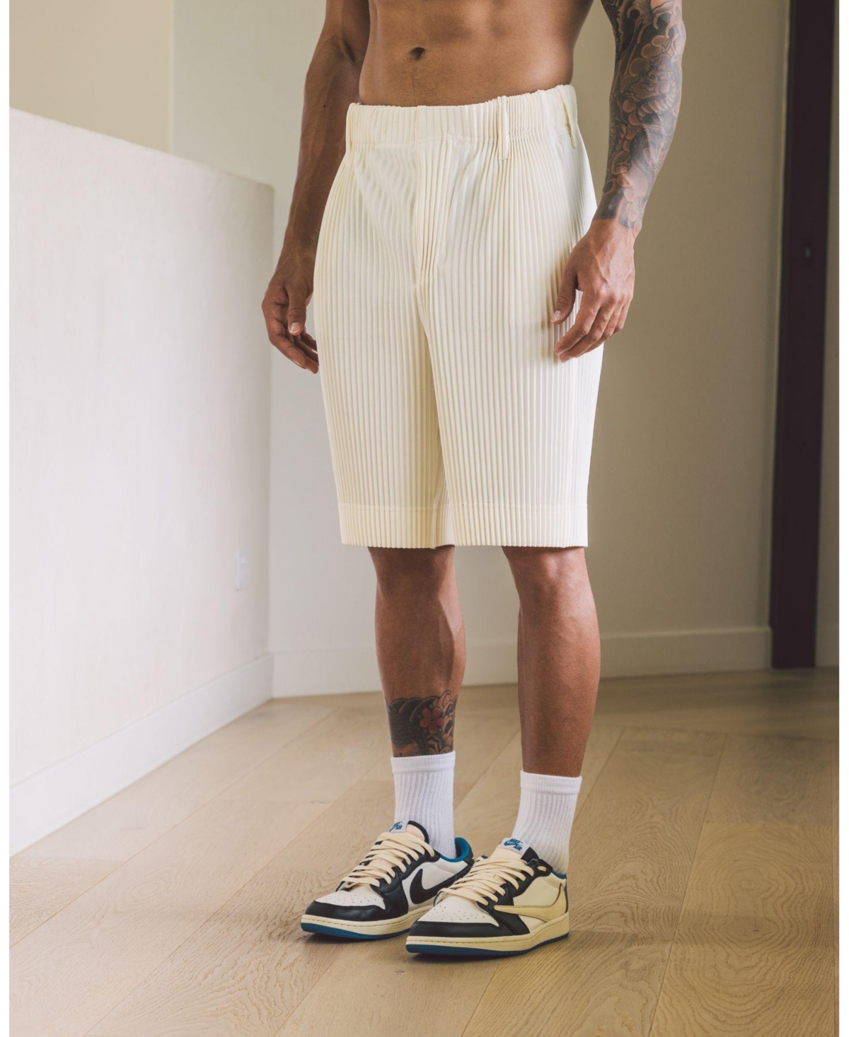 Loiter Men's 404 Harbour Plisse Shorts