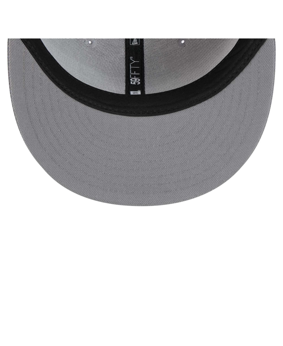 New Era Men's Gray/Graphite Chicago Bears Iron Cloud 59FIFTY Fitted Hat