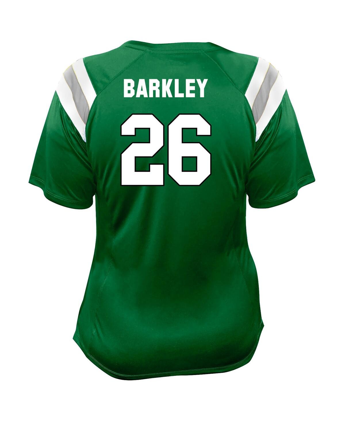 Fanatics Women's Saquon Barkley Kelly Green Philadelphia Eagles Plus Size Name Number Raglan Lace V-neck T-sh In Green