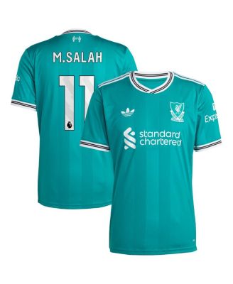 adidas - Men's Mohamed Salah Green Liverpool 2025/26 Third Replica Player Jersey