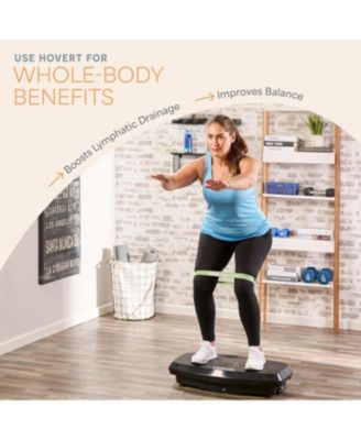 Hovert 3D Vibration Plate – Dual Motor, Oscillation & Lateral Motion for Whole Body Fitness