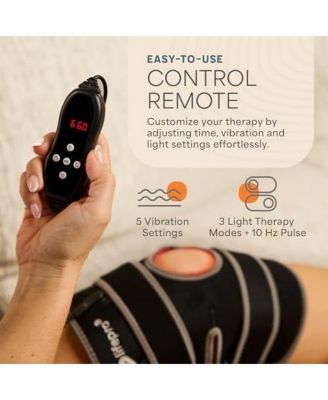 Adjustable Red & Near Infrared Light Therapy Knee Brace for Pain Relief & Faster Recovery
