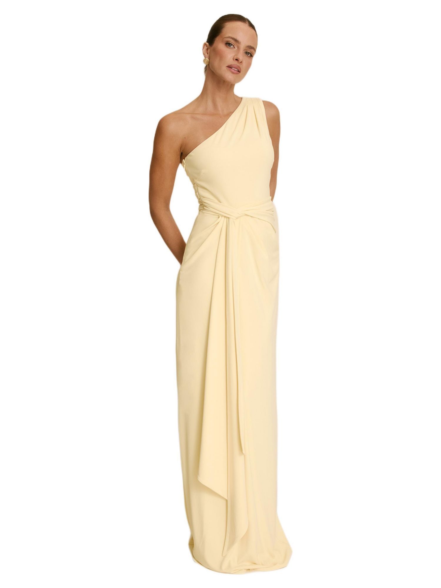 Women's Andie One Shoulder Stretch Maxi Dress